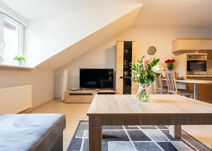 Perlowy Z Balkonem- Dream 아파트 우스트론